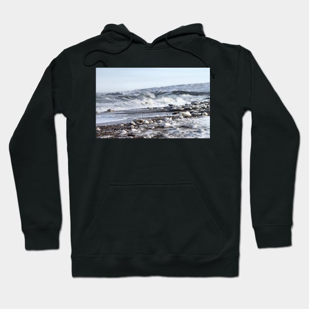 Glassy Surfaces Hoodie by Carole-Anne